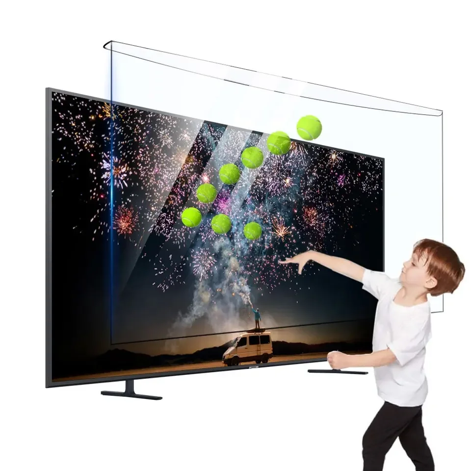 Wholesale TV Screen Protector for 55 Inch Anti Blue Light Glare Scratch Film Compatible with SHARP SONY Samsung Hisense LG