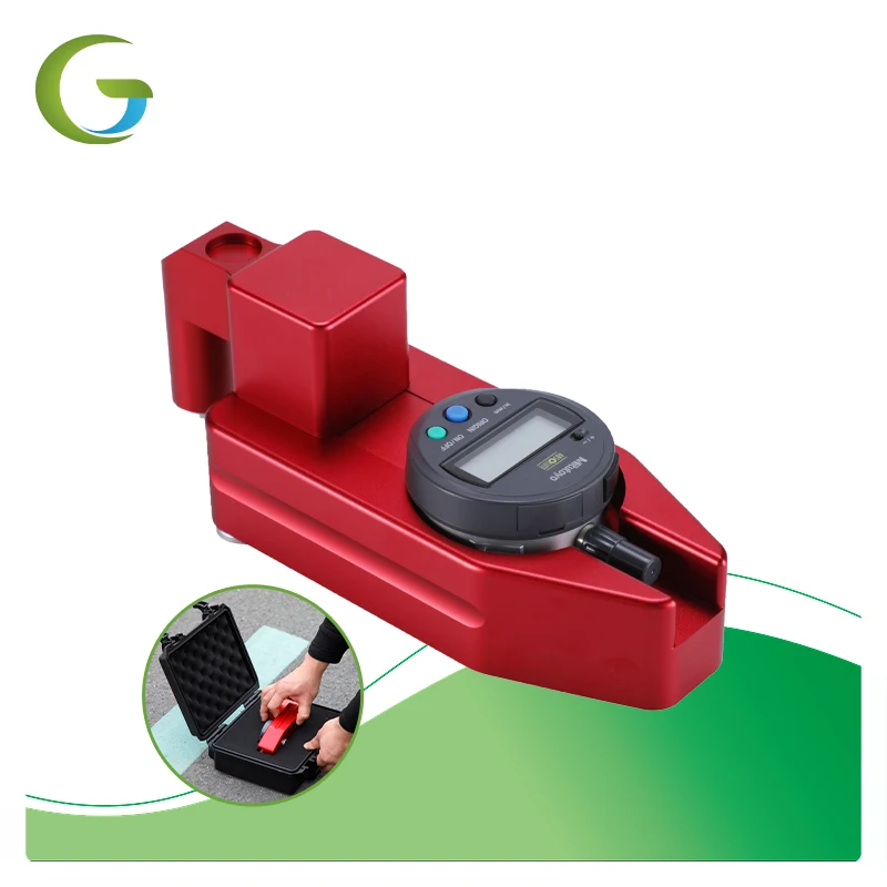 Laboratory Road Marking Paint Film Line Detect Gauge Road Marking Thickness Gauge Tester