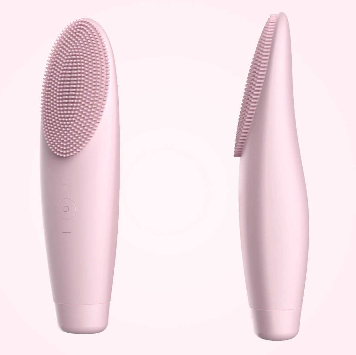 LULA Portable Small Sonic Facial Cleaner Private label Electric Makeup Remover Ultrasonic Silicone Facial Cleansing Brush