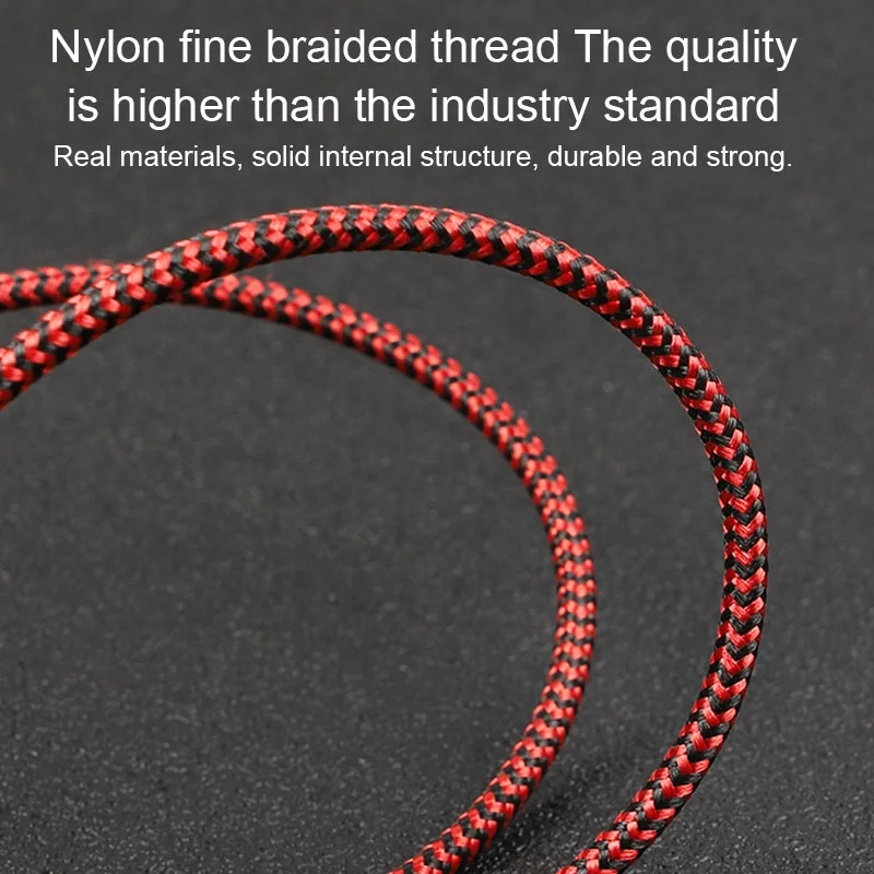 2021 New The Best Nylon Braided 1.2M 5 IN 1 Fast Charge Multi USB Charger Charging Cable For iPhone Android Phone Tablet