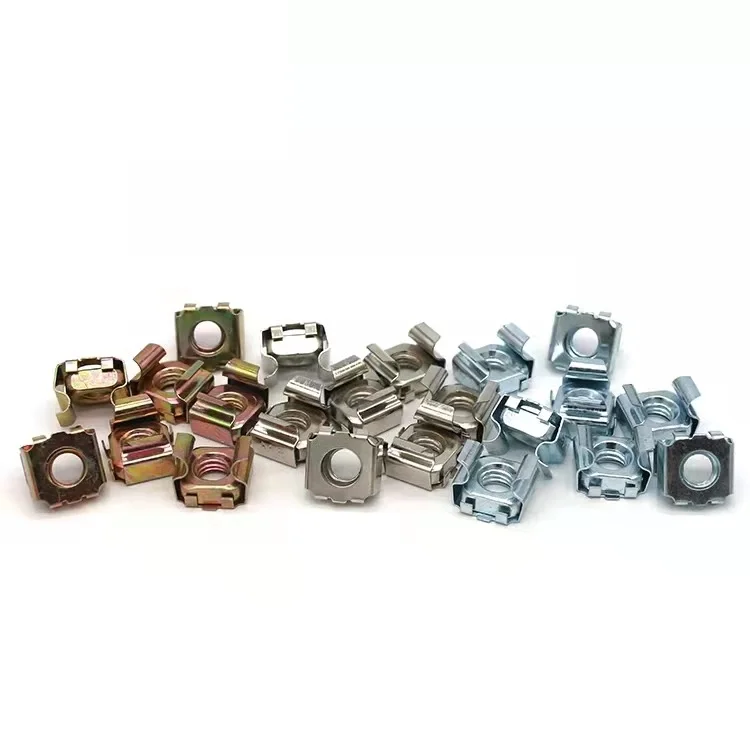 China Fastener Manufacturing Carbon Steel Cage Nuts GB Standard Square Cage Nut M4 M5 M6 M8 M10