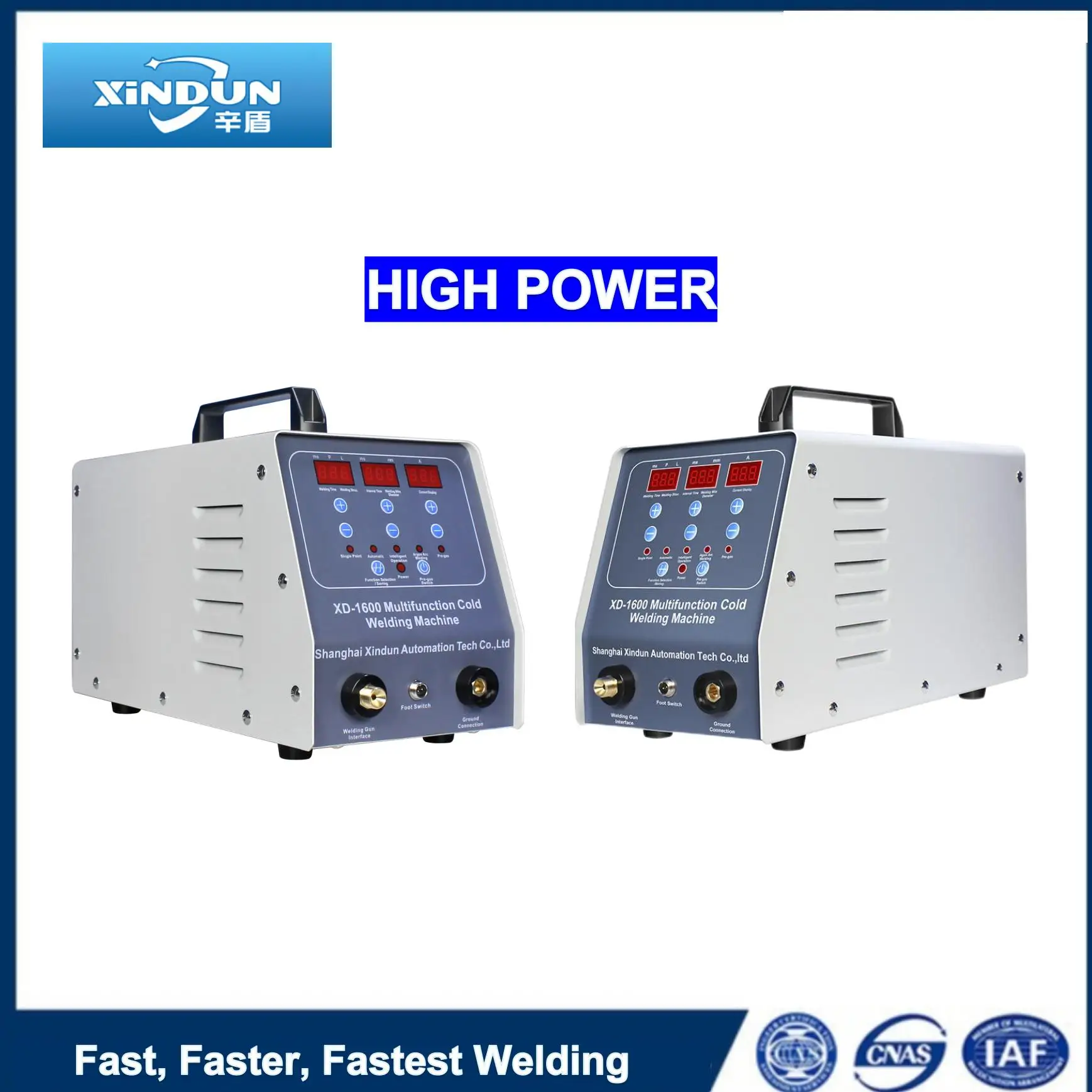 XD-1600 Cold Welding Die Casting Defects Mode Repair Machine