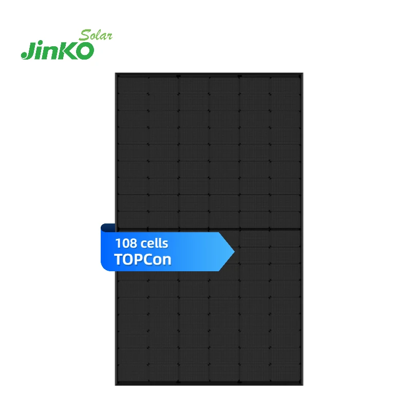 Монокристаллические панели Solares De JKM-54HL4R-B 430 Вт 440 ярус 1 Jinko TOPCon все черные солнечные для домашнего комплекта
