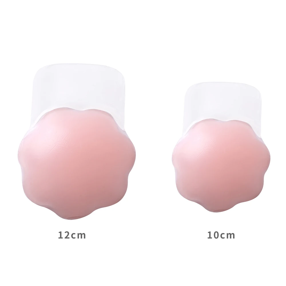 Comfortable strapless silicone  nipple cover silicone bra invisible nipple cover