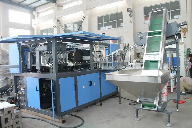 Good Quality 6 Cavity Automatic Beverage Water Juice Plastic PET Preform Bottle Blow Molding Machine