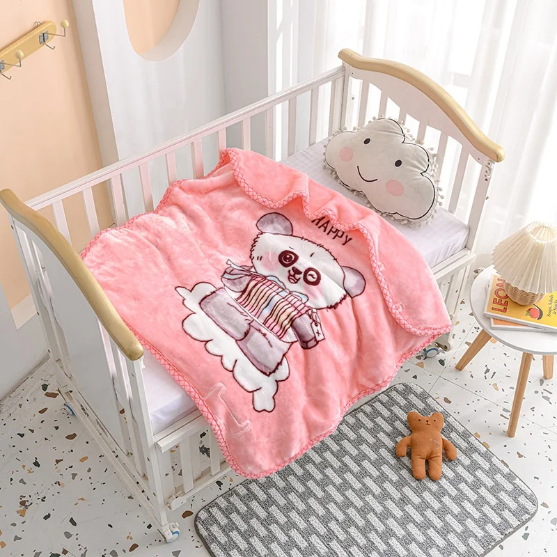 wholesale Super soft baby raschel blanket heavy 1 ply korean mink blankets weighted blankets for kids