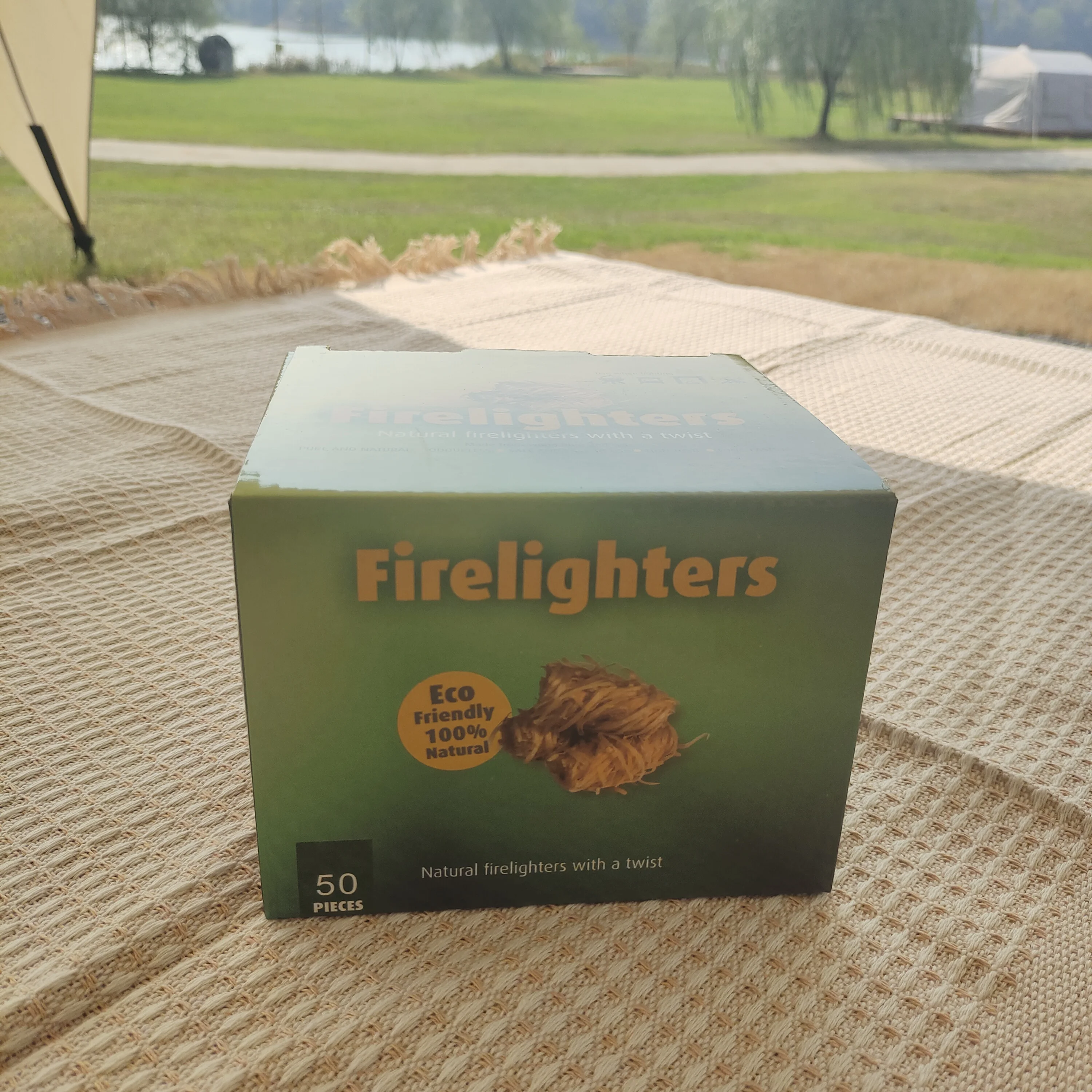 best price  wood wool Firestarters 8-10-Minutes Burning Time for BBQ grills  camping  charcoal