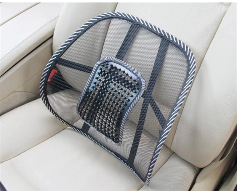 High Elastic Cool Mesh Lumbar Support Chair Seat Cushion Comfortable & Breathable with Sports & Entertainment Features for Cars