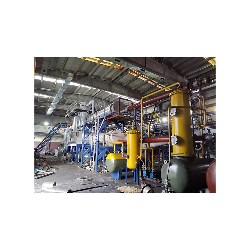 Quality Assurance Organic Waste Pyrolysis Equipment Tire Pyrolysis Machinery