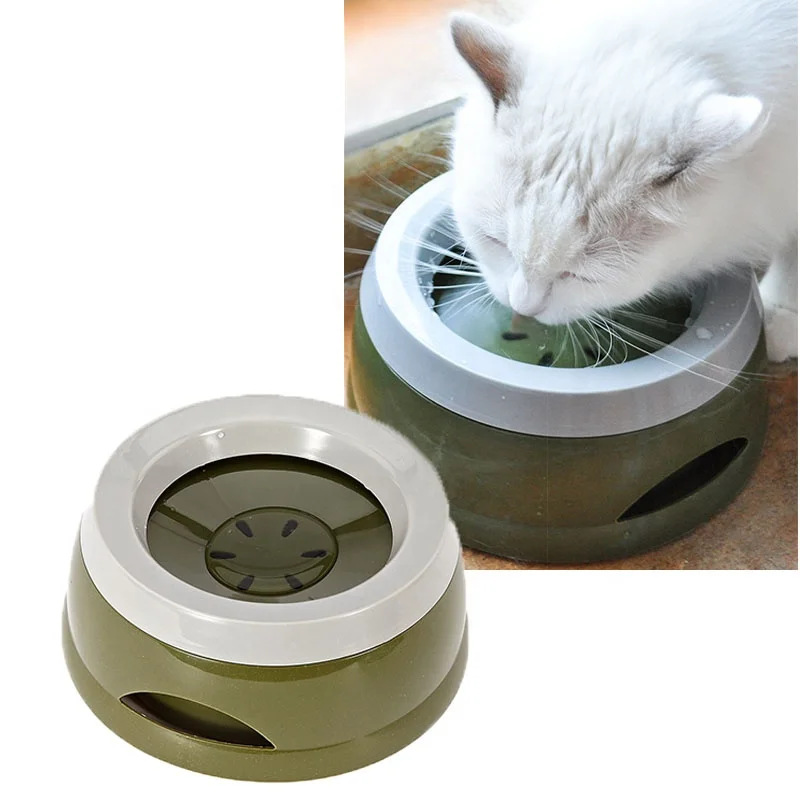 OEM para mascota Pet Plastic Feeding Bowl Anti Spill Anti Splash Travel Handheld Water Detachable Portable Dog Feeding Bowl