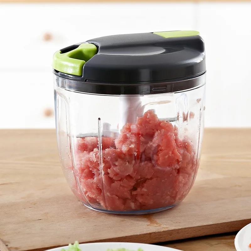 Hand-pulled garlic machine hand-operated meat shredder