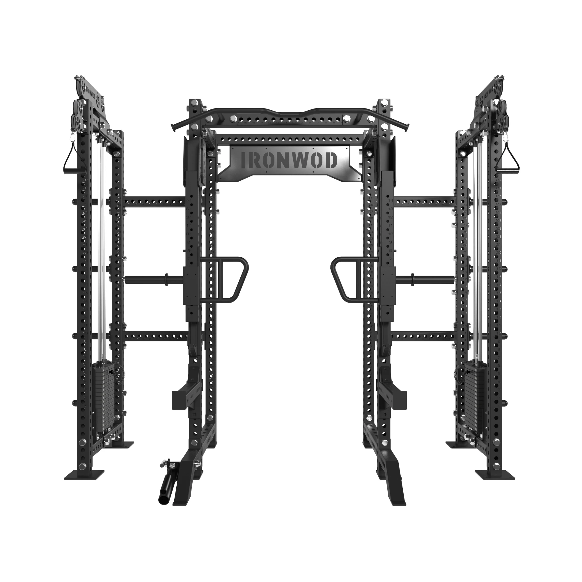 crossover cable machine exercise for strength and muscle power rack with fitness cable system lat pull down