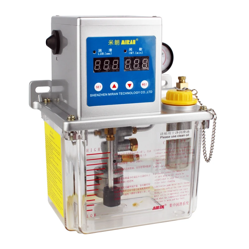 Miran 2L small hydraulic pump central lubrication system electric oil gear pump dispenser pump