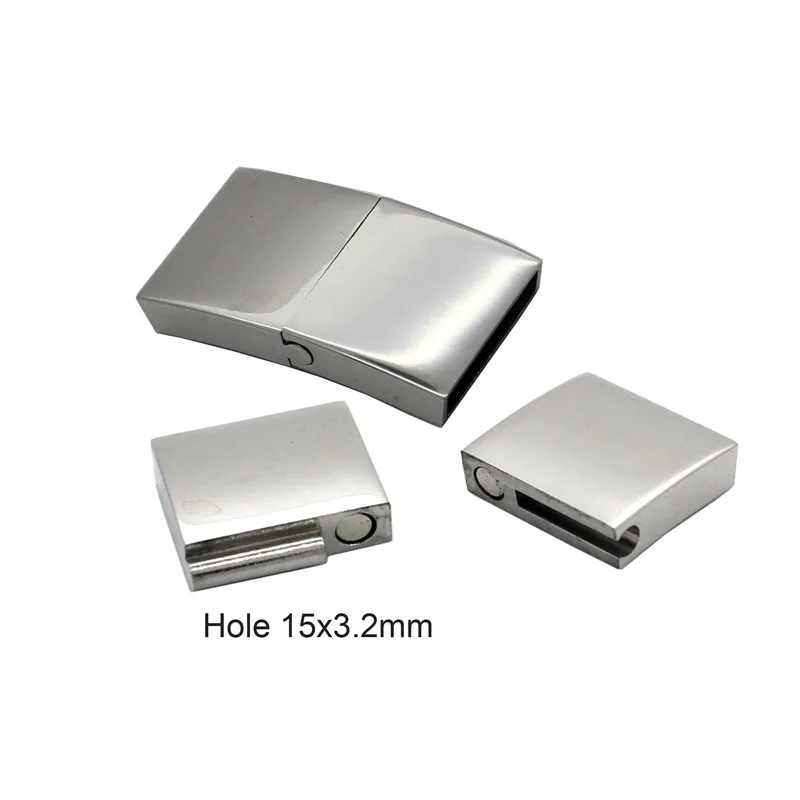 Bracelet Clasps Closures Leather Bracelet 10x3mm Inner Hole Jewelry Bracelet Making supplier craft