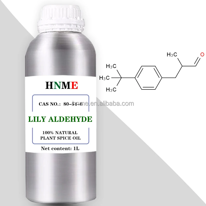 Lily aldehyde 100% natural plant spice essential oil Top quality Raw material 1L multi-purpose CAS NO. 80-54-6