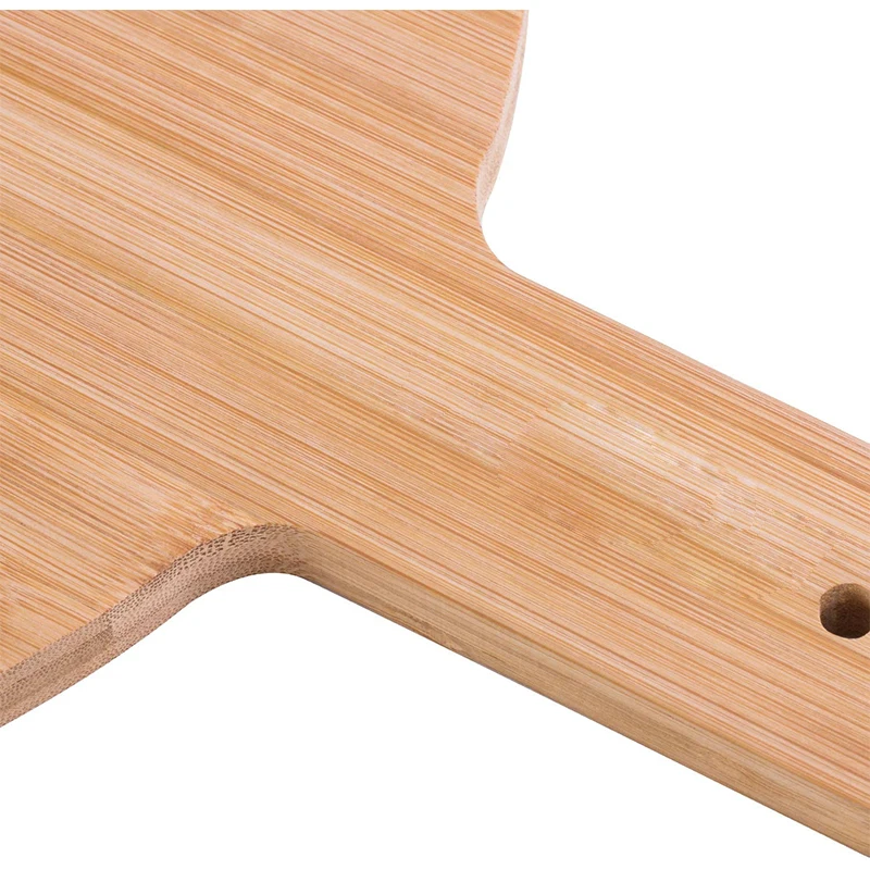 Bamboo Pizza Board 30 cm Chopping Board Serving Board with Handle  Board Pizza Plate Pizza Peel Board for Steak Cak