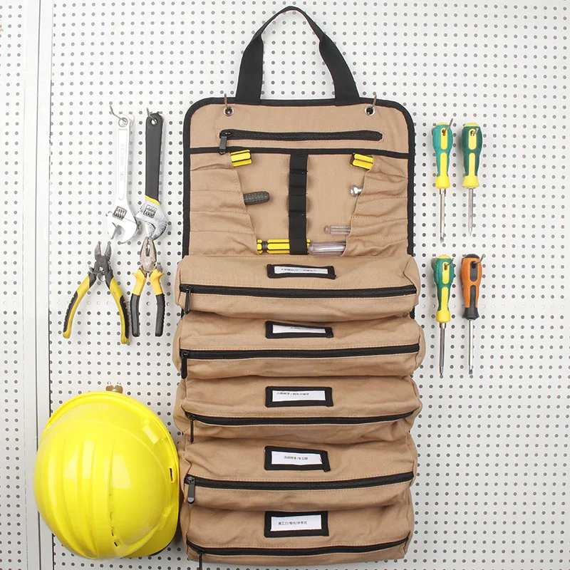 Durable Heavy Duty Tool Organizer Electricians Maintenance Worker Tool Bags hand hanging bag Multifunction Electrician Bag