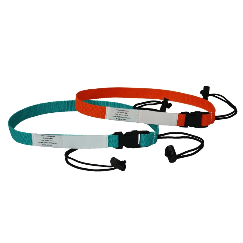 Athletic laundry straps without alligatorclips in hockey apparel laundry loop