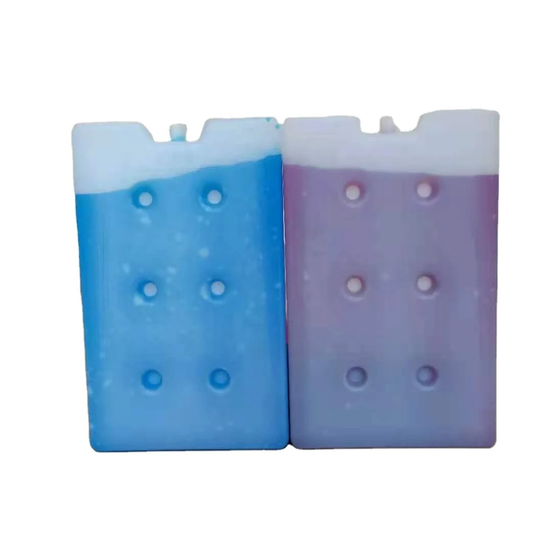 Reusable Hard Plastic Ice Packs Large Capacity Gel Coolant Cold Longer Than Ice Freezer Ice Brick