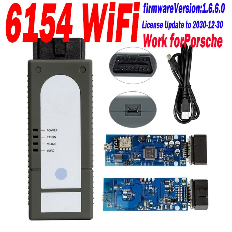 Original OKI 5054A 7.2.1 With WIFI 6154A 1.8.9 V166 support 6154 OBD2 Scanner Diagnostic Tool   for Audi Skoda Volkswagen