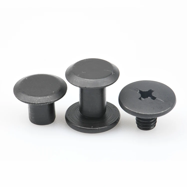 Hot Sale Flat Head Female Screw + Phillips and Slotted Flat Head Male Screw M2 3 4 5  Chicago Book Leather Screw
