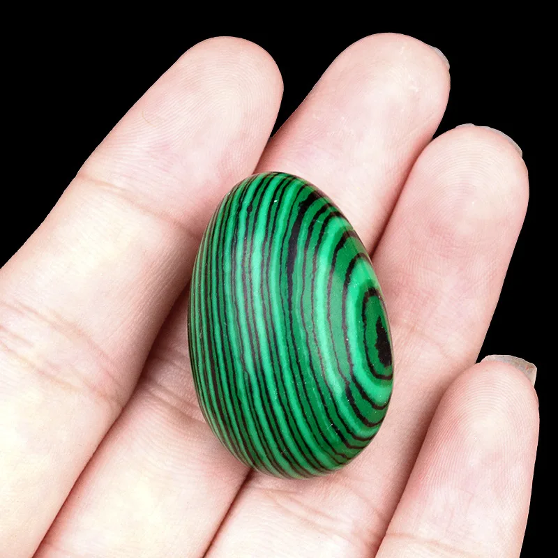 Natural Crystal Mini Egg Jewelry Manufacturers Wholesale Jade Polished Bird Eggs Unakite Jewelry For Women And Men