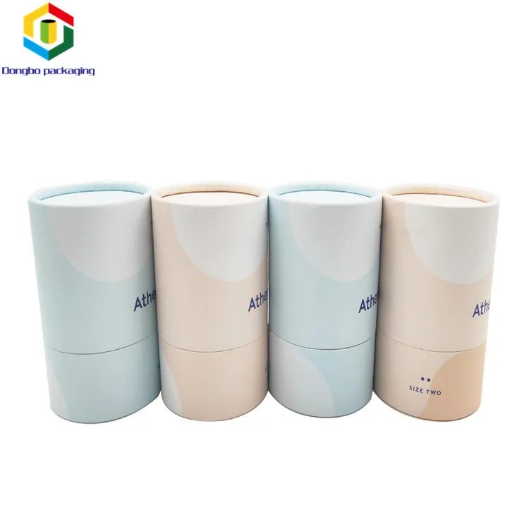 Поставщик под заказ, верхняя и нижняя Круглая Бумажная Коробка с железным покрытием, печатная бумажная трубка CMYK для упаковки пищевых продуктов