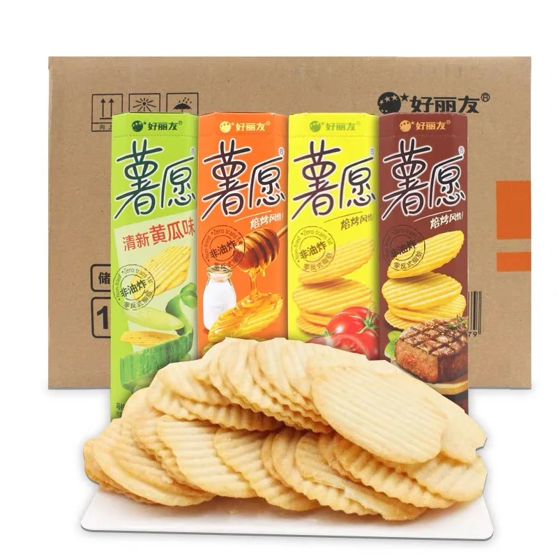 Factory Direct Supply 104g Potato Exotic Snacks Fruit & Vegetable Snacks Grain From China