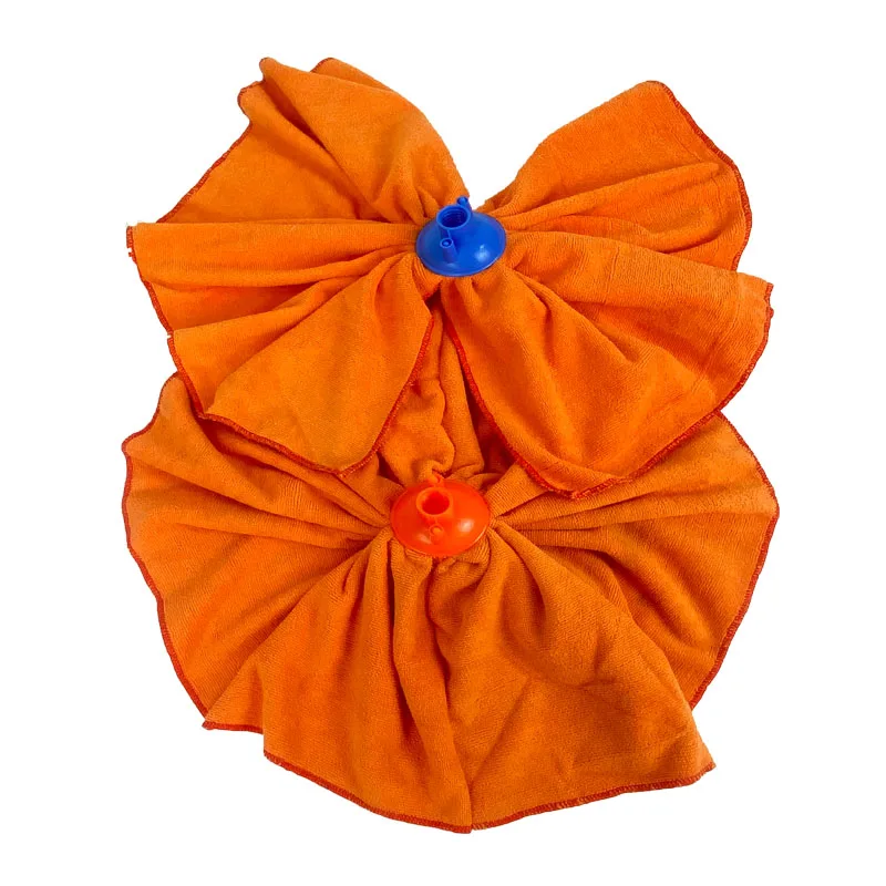 Household microfiber wet mop head easy clean mop