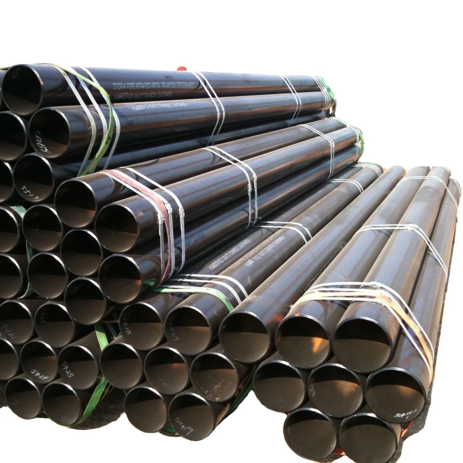 SMLS Steel Pipe Stock in Warehouse TPCO Baotou Steel Union Carbon Seamless Steel Pipe