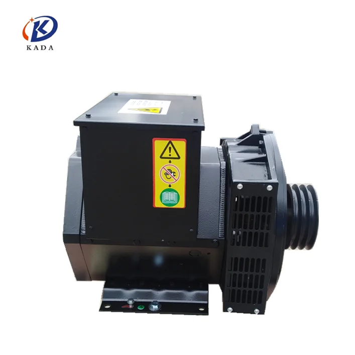 Kada 120v 240v 60hz brushless alternator with pulley dynamo motor