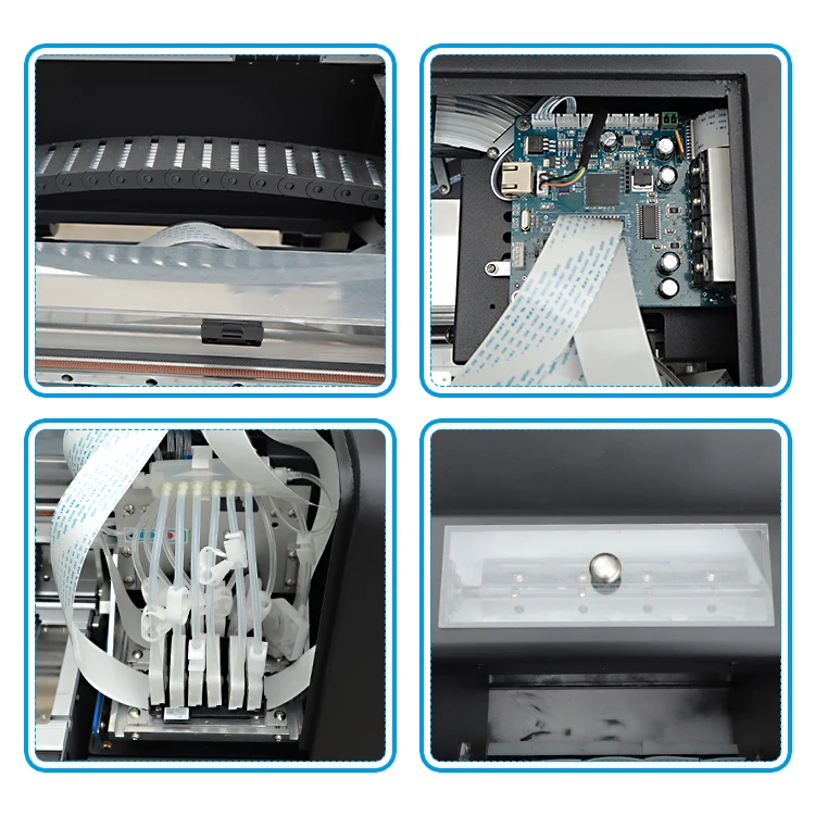 Inktime Dual XP600 Dtf Textile Printer Tshirt Printing Machine Print Tshirt Printer Dtf A3 30cm Printing Machine for t Shirts