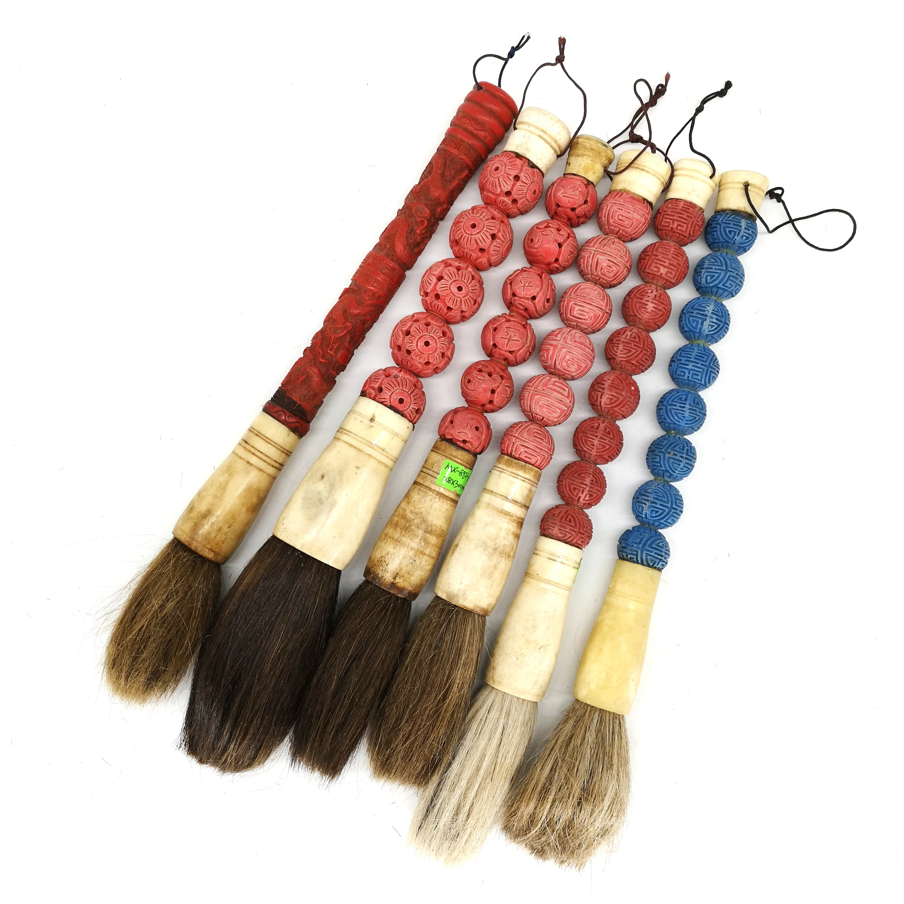 Decorative Chinese Jade Calligraphy Writing Brush Pen