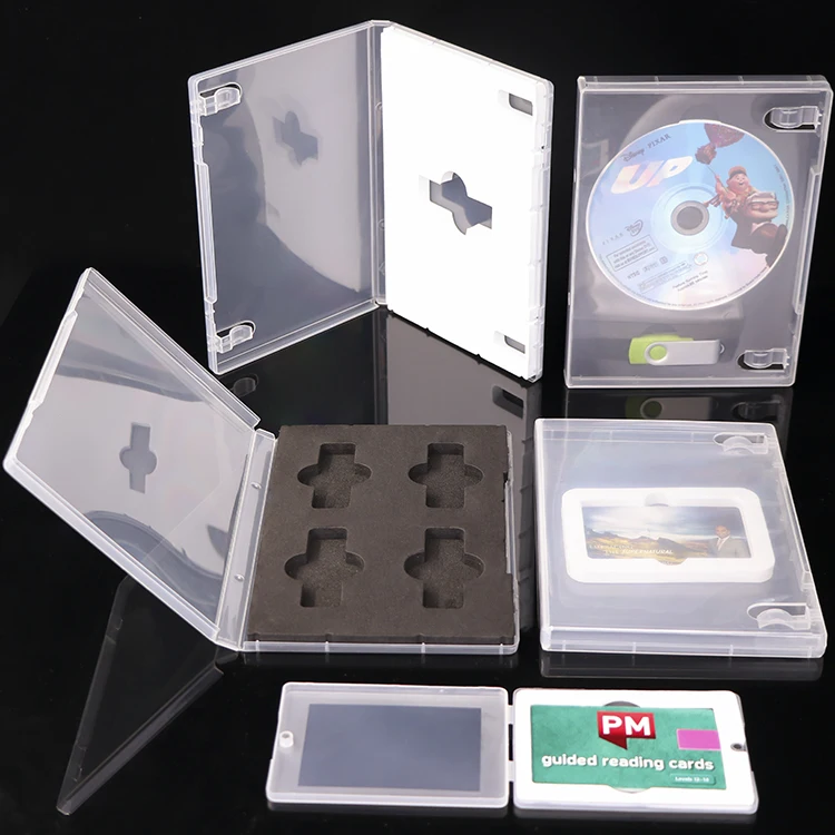 YUZMEI Plastic USB Travel Carrying Case Flash Pen USB DVD Case with Holder Thumb Storage Case For SankDisk Kingston