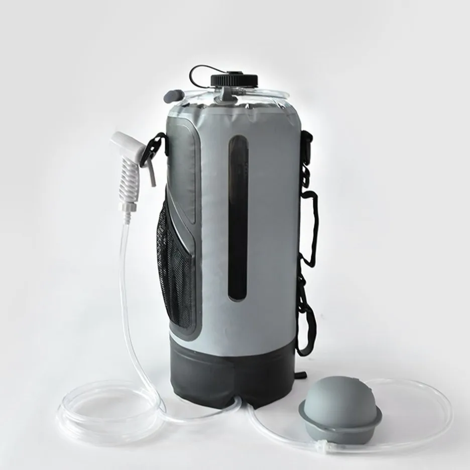 Camping Shower Footpress Multi-function Outdoor portable pump pressure shower