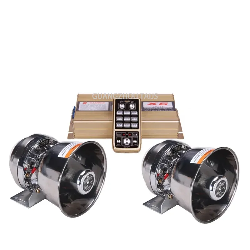 12V 400W loudspeaker Alarm Siren and host box Car Alarm loudspeaker hot-selling siren 400w 12v 130db waterproof  for car