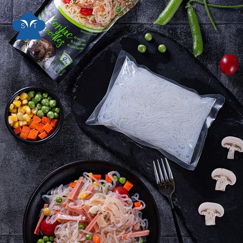  Фирменная продукция без глютена запаха shirataki Органическая конжаковая лапша мгновенная низкокалорийное
