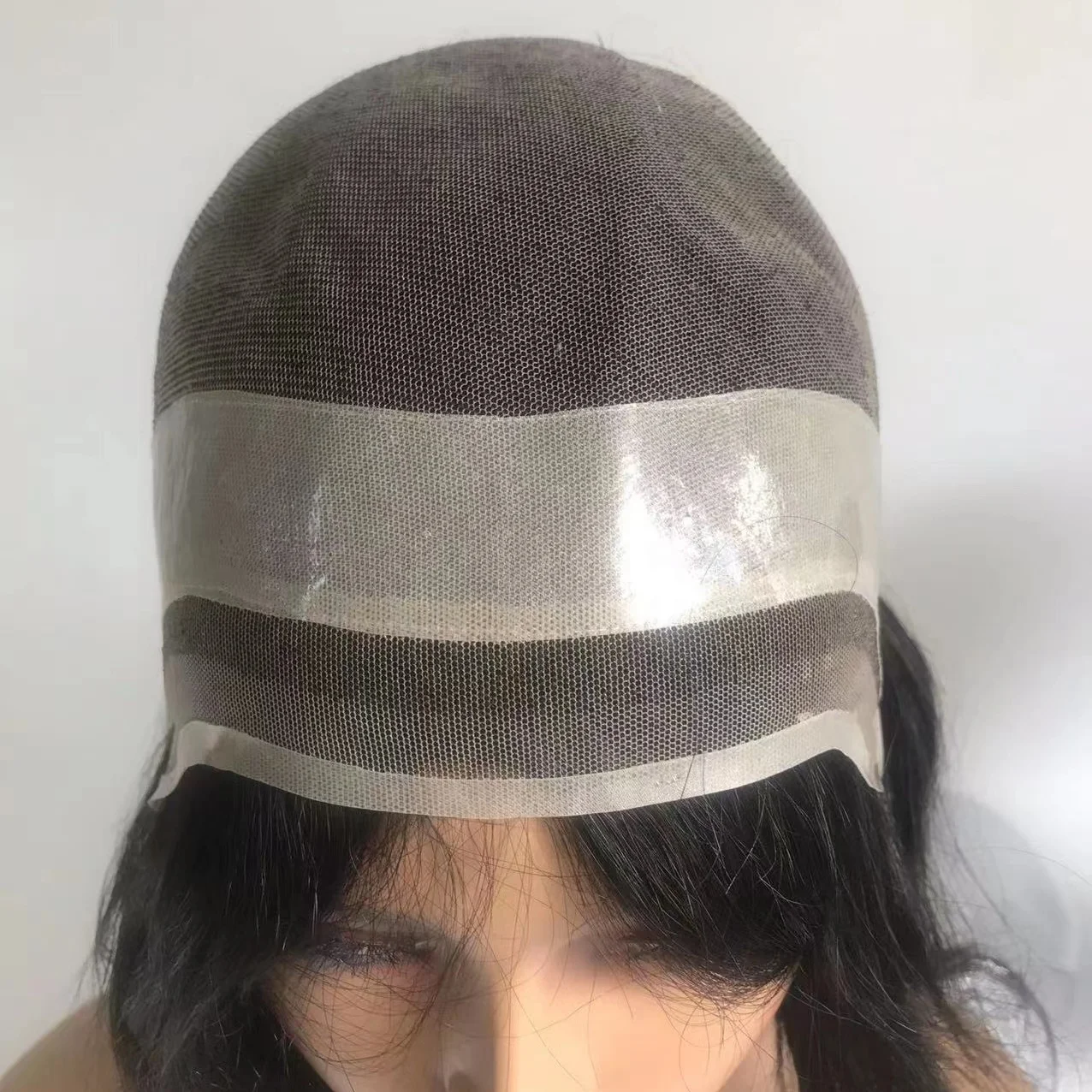 HQ Affordable Hair System Full Lace 100% Human Hair Men Wig Factory Wholesale Price lace front wigs human hair