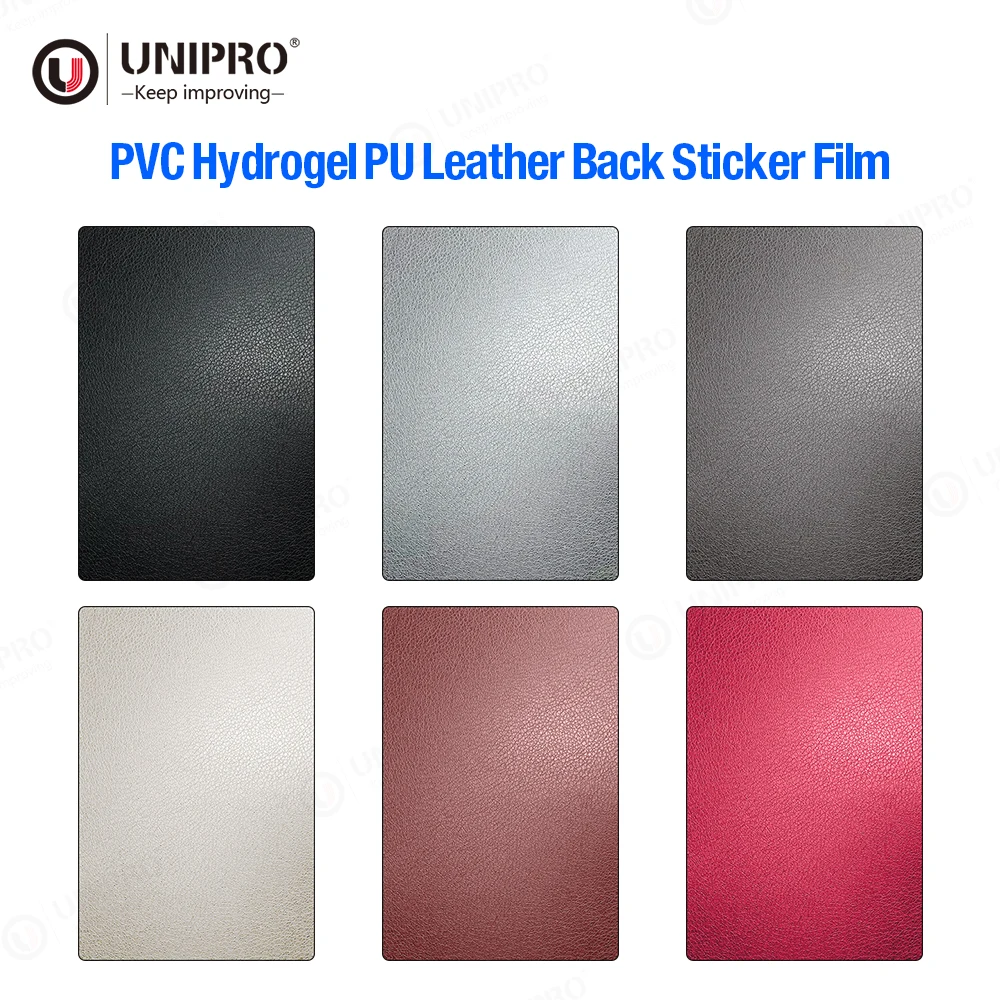 PVC Hydrogel PU Leather Phone Back Sticker Protector Film Raw Material For Screen Protector Cutting Machine