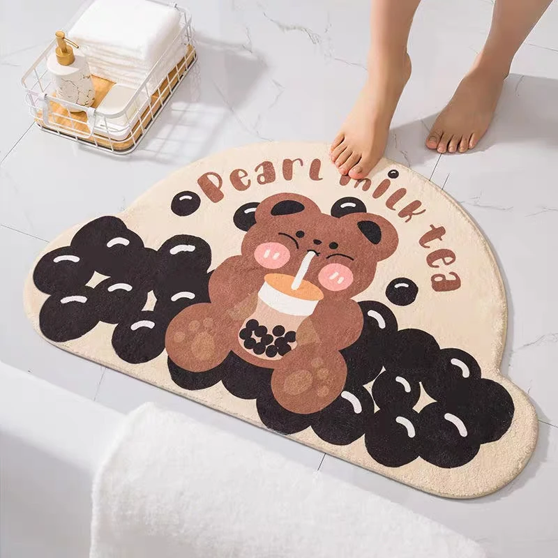  Superior Quality Easy To Clean Cashmere living room kids Room Cartoon 3d