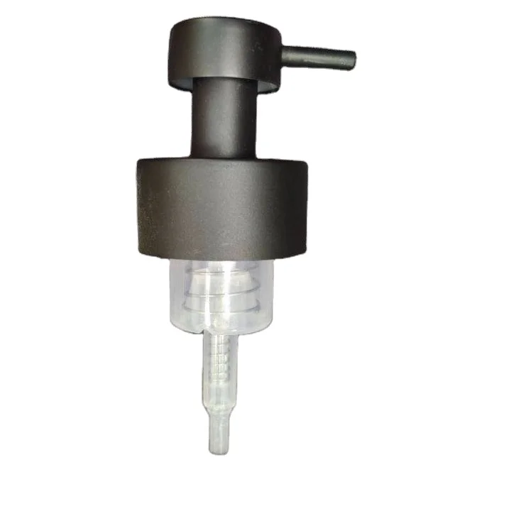 Matte Black Stainless Steel Metal Short Nozzle Foaming Soap Pump