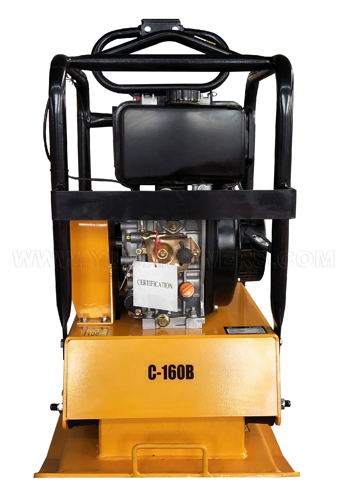 160kg 300kg Compactor C160 C330 Portable Reversible Plate Compactor Two Way Earth Compactor