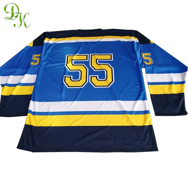 Wholesale Custom Design Hockey Jersey Ice Hockey Wear Sublimation Shirts & Tops Sportswear Customize Team Name for Adults