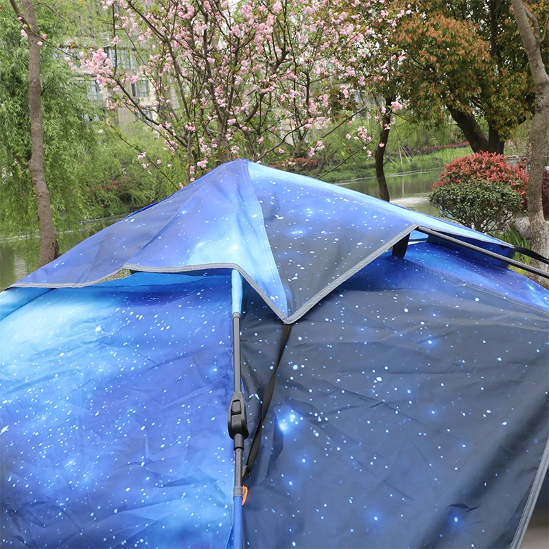 Wholesale 3-4 Person Large Portable Instant Pop Up Double Layer Waterproof Windproof Camping Tent Automatic for Outdoor