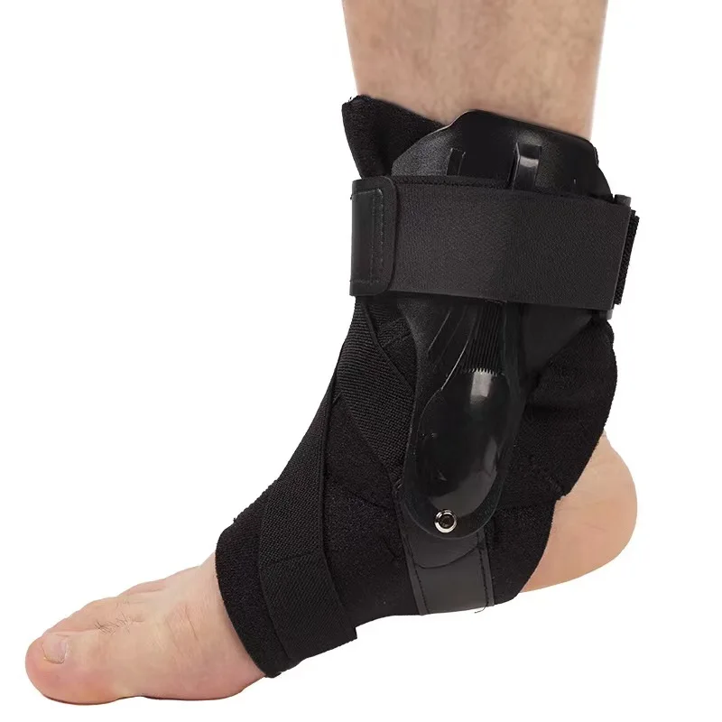 Hot Selling Ankle Support Brace for Sprained Ankle Adjustable Compression Sleeve Wrap Breathable Ankle Stabilizer Foot Supports