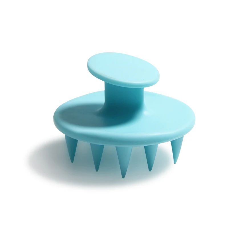 Private logo Hair Scalp Massager Silicone Scalp Hair Massage Shampoo Brush