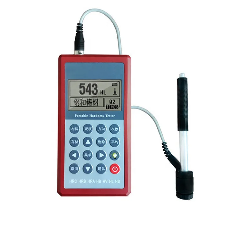 Эффективное ручное промышленное оборудование для испытания твердости высокоточный портативный тестер