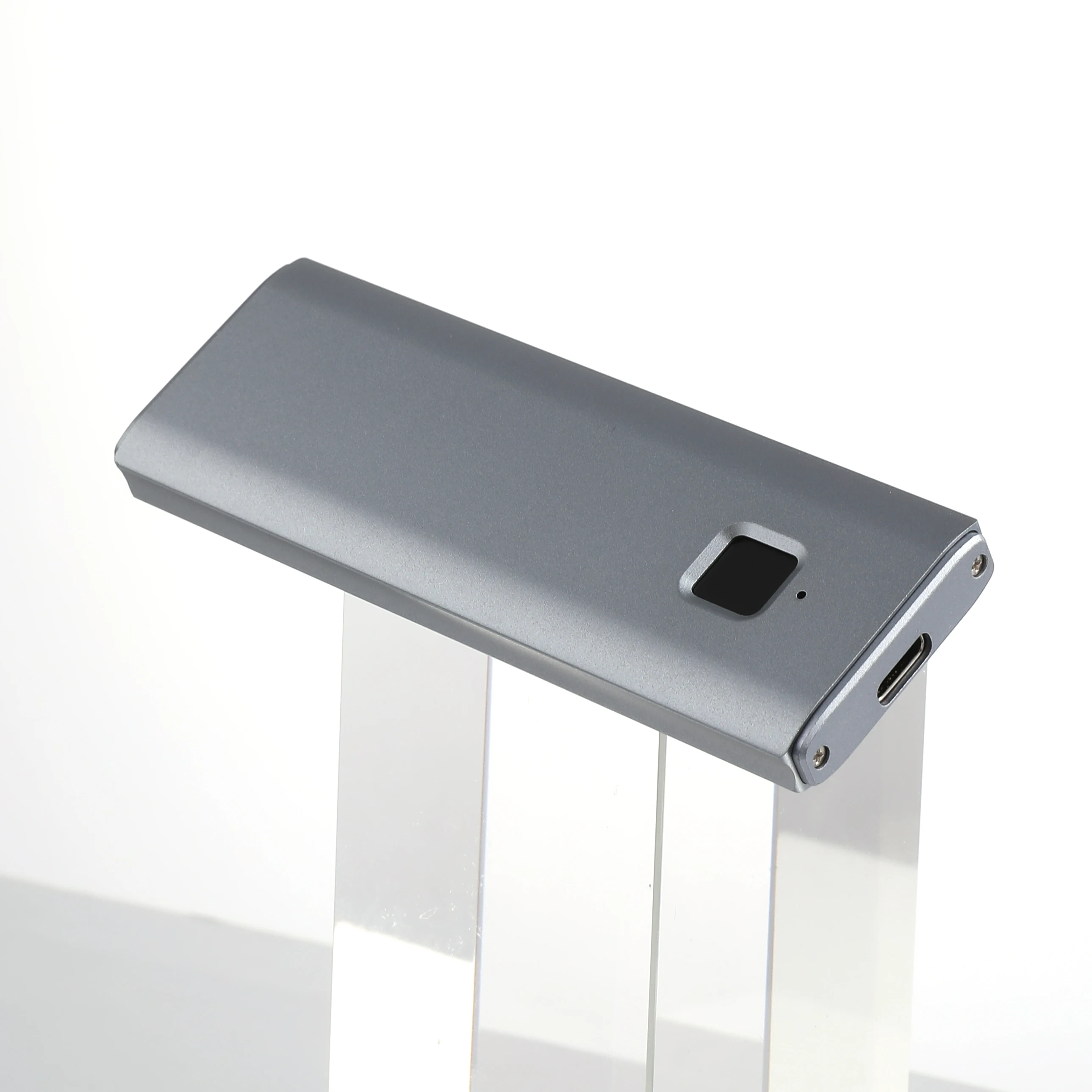 1TB Encrypted Flash Drive to Ensure Data Security Mobile Fingerprint Mini Hard Drive External SSD