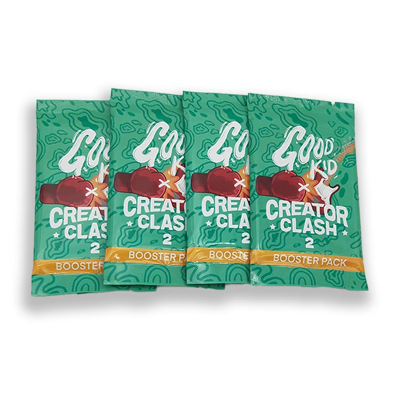 Free Sample Custom Printed Personalized Design And LOGO Booster Pack Holographic Sports Trading Card Panini Booster Box Trading