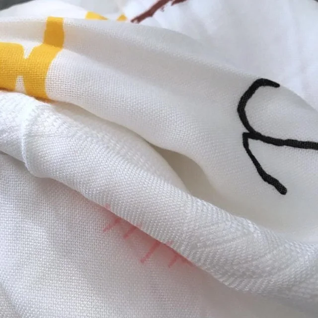 Bamboo GOTS Certified Organic Cotton Double Gauze Swaddle Fabric